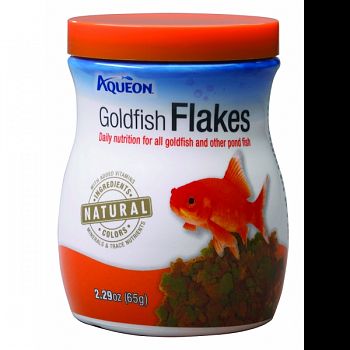 Aqueon Goldfish Flakes  2.29 OUNCE