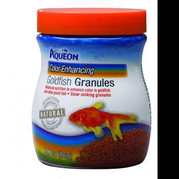 Aqueon Goldfish Color Granules  3 OUNCE