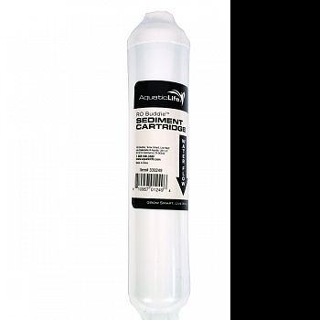 Ro Buddie Replacement Sediment Cartridge WHITE UP TO 3,000 GAL