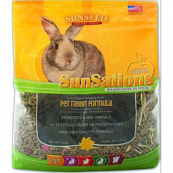 Sunsations Natural Rabbit Formula  3.5 POUNDS