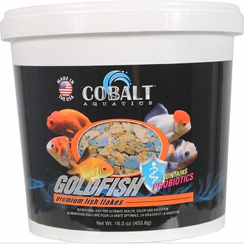Premium Goldfish Color Flakes  16 OUNCE