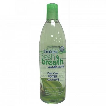 Fresh Breath Water Additive - Pet Oral Health Supplement - 16 oz.
