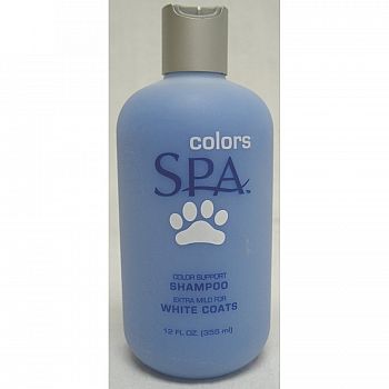 Spa White Coat Dog Shampoo - 12 oz.