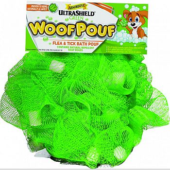 Ultrashield Green Flea & Tick Woof Pouf GREEN 1 POUF