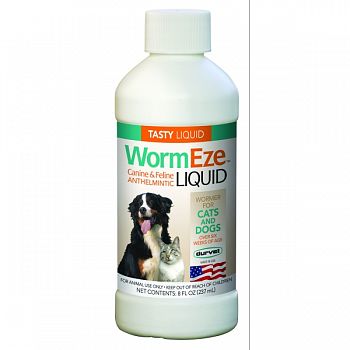 Wormeze Liquid CATS & DOGS 8 OUNCE