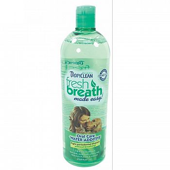 Tropiclean Fresh Breath Water Additive for Dogs - 32 oz.