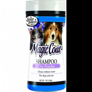 Magic Coat Dry Shampoo Powder For Dogs & Cats  7 OZ