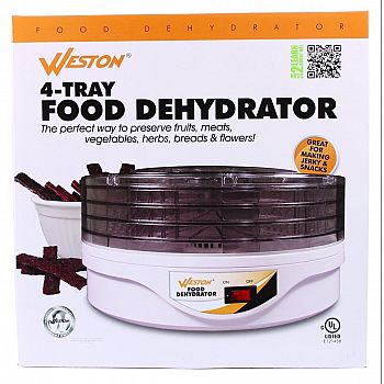 Four Tray Round Food Dehydrator