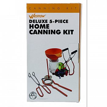Deluxe 5-piece Home Canning Kit