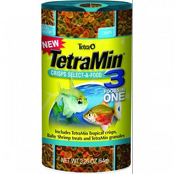 Tetramin Tropical Crisps Select-a-food  2.4 OUNCE