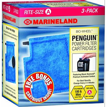 Rite-size Penguin Power Filter Cartridge  SIZE A/6 PACK