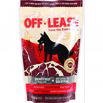 Off Leash Grain Free Dog Treat SMOKEY BEEF 5.29 OUNCE