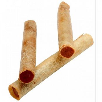 Rolled Dog Rawhide Peanut butter (Case of 24)