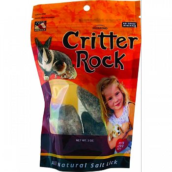 All Natural Critter Rock Salt Lick  3 OZ