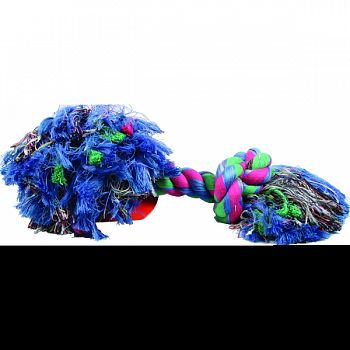 Flossy Chews Color Rope Bone Dog Toy MULTICOLORED 19INCH/COLOSSAL