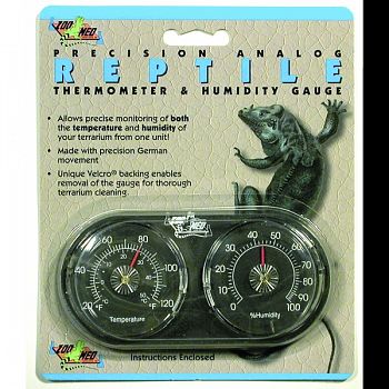 Dual Thermometer And Humidity Gauge  