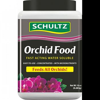 Schultz Water Soluble Orchid Food 20-20-15  10 OZ (Case of 12)