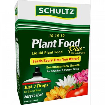 All Purpose Liquid Plant Food 10-15-10  8 OZ (Case of 12)