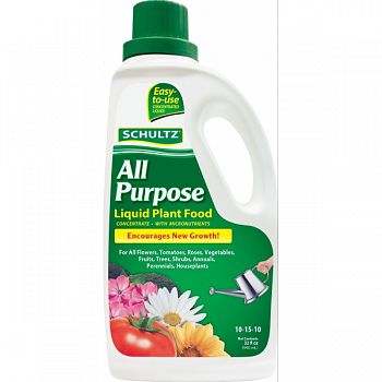 All Purpose Liquid Plant Food 10-15-10  32 OZ (Case of 8)