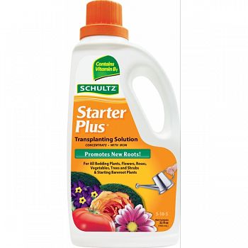 Starter Plus Liquid Plant Food 5-10-5  32 OZ (Case of 8)