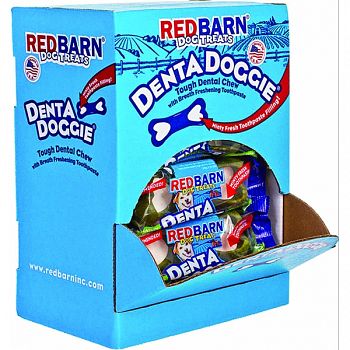 Denta Doggie Tough Dental Chew With Toothpaste MINTY FRESH 2.5 OZ/20 COUNT