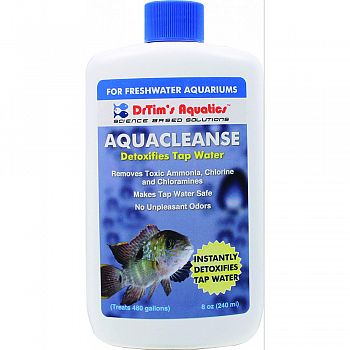 Aquacleanse Freshwater Aquarium Solution  8 OUNCE