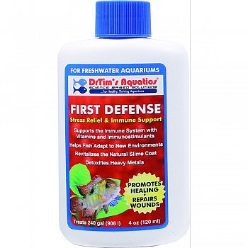 First Defense Freshwater Aquarium Solution  4 OUNCE