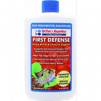 First Defense Freshwater Aquarium Solution  8 OUNCE