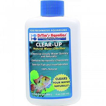 Clear-up Freshwater Aquarium Solution  4 OUNCE