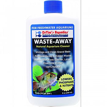 Waste-away Freshwater Aquarium Solution  8 OUNCE