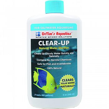 Clear-up Saltwater Aquarium Solution  8 OUNCE