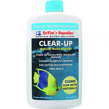Clear-up Saltwater Aquarium Solution  16 OUNCE