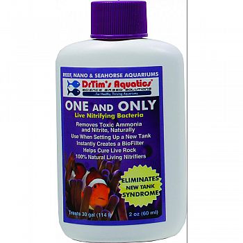 One And Only Multi-species Aquarium Solution  2 OUNCE