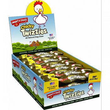 Smart N Tasty Chicky Twizzies  6 INCH/30 COUNT