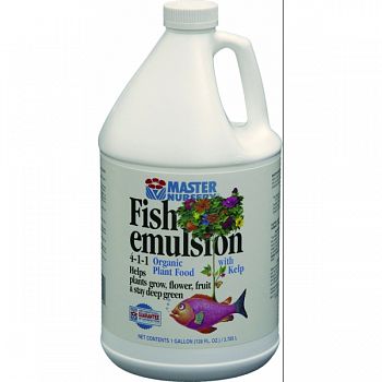 Fish Emulsion Liquid Fertilizer 4-1-1  QUART (Case of 12)
