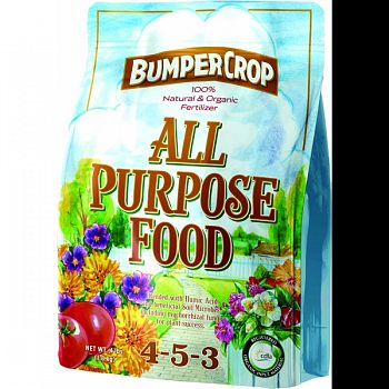 Bumper Crop All Purpose Food 5-5-5  4 POUND (Case of 12)