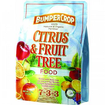 Bumper Crop Citrus Food 7-3-3  4 POUND (Case of 12)