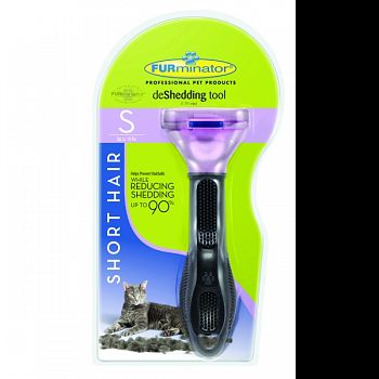 Furminator Short Hair Cat Deshedding Tool  SMALL