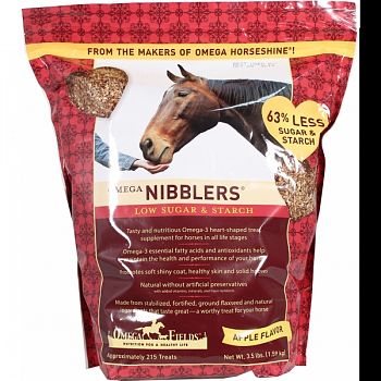 Omega Nibblers Low Sugar And Starch APPLE 3.5 POUND