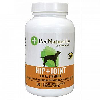 Hip + Joint Extra Strength Chewable Tablets - 60 tabs