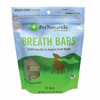 Breath Bars For Dogs - 21 ct