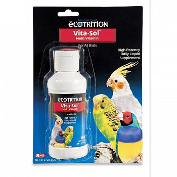 Vita Sol Multi Vitamin For Birds 4 oz.