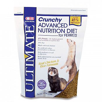 Ultimate Advance Nutrition Crunchy Diet for Ferrets - 4.4 lbs.