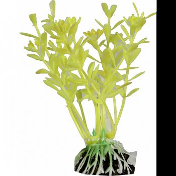 Glow Elements Lindernia Plant Ornament NEON GREEN 4 INCH