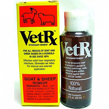 Vetrx Goat & Sheep Remedy 2 oz