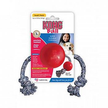 Kong Ball With Rope - Small