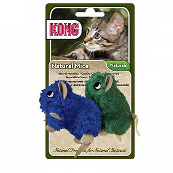 Kong Natural Mice Cat Toy 2 pack