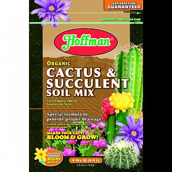 Hoffman Cactus And Succulent Mix  4 QUART (Case of 12)
