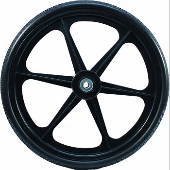 Replacement Cart Tire Foam Filled BLACK 20 INCH