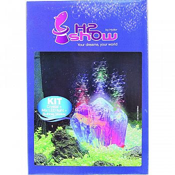 H2show Deluxe Led Aquarium Crystal Kit MULTICOLORED 13-52 GALLON